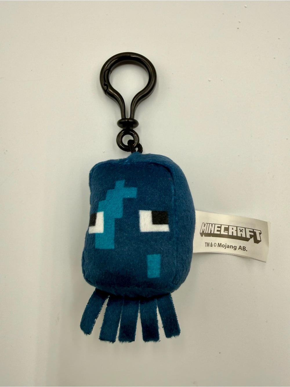 Plush Squid Keychain minPlush Backpack Hangers - Mystery Box Series 1 Minecraft